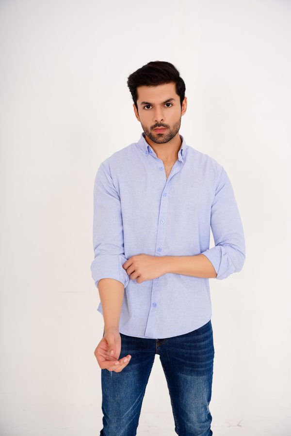 Sky Blue Shirt For Men