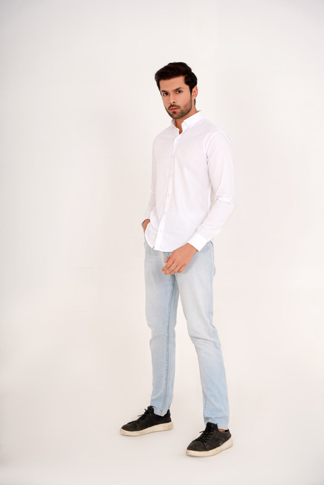 Crisp White Classic Shirt