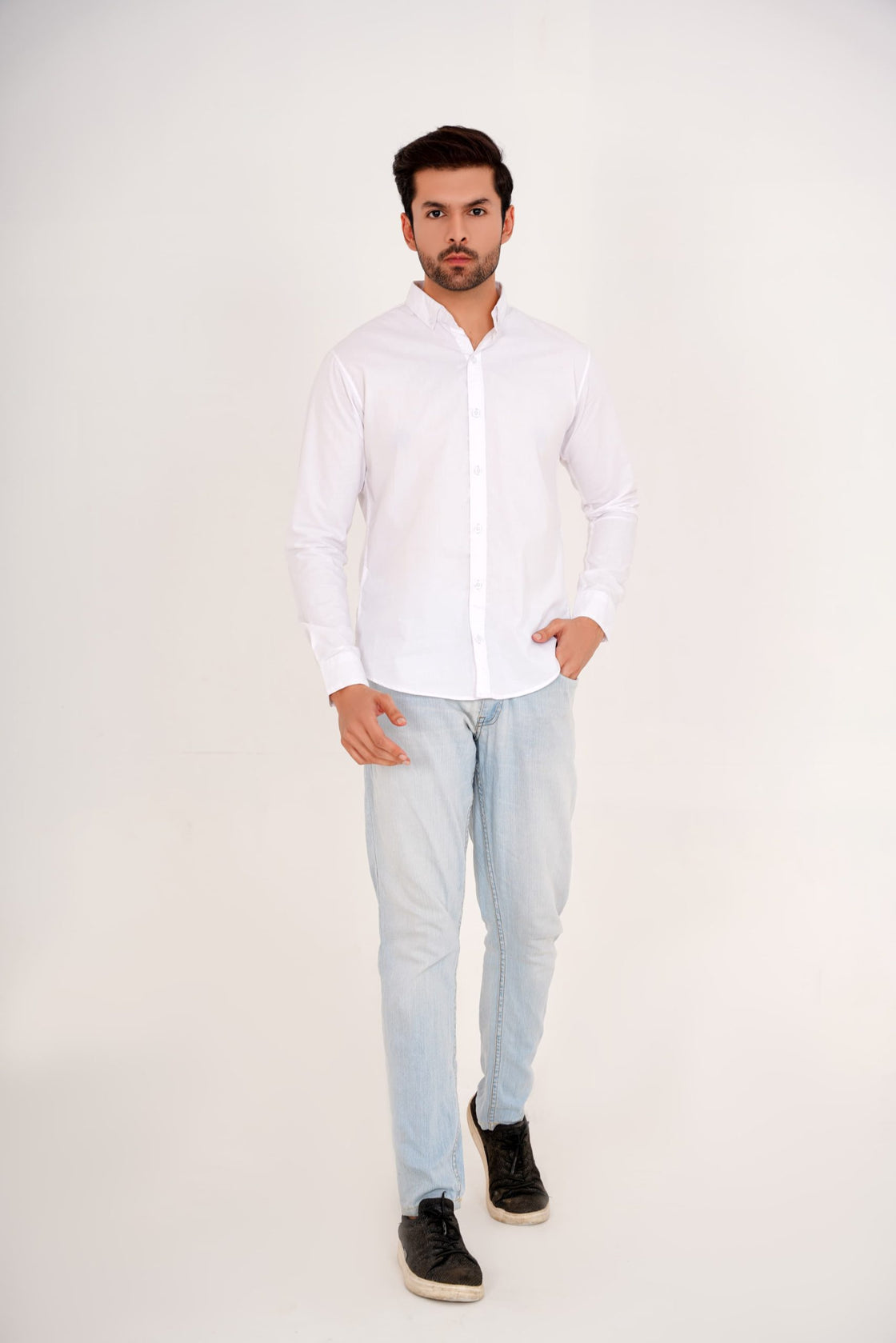 Crisp White Classic Shirt