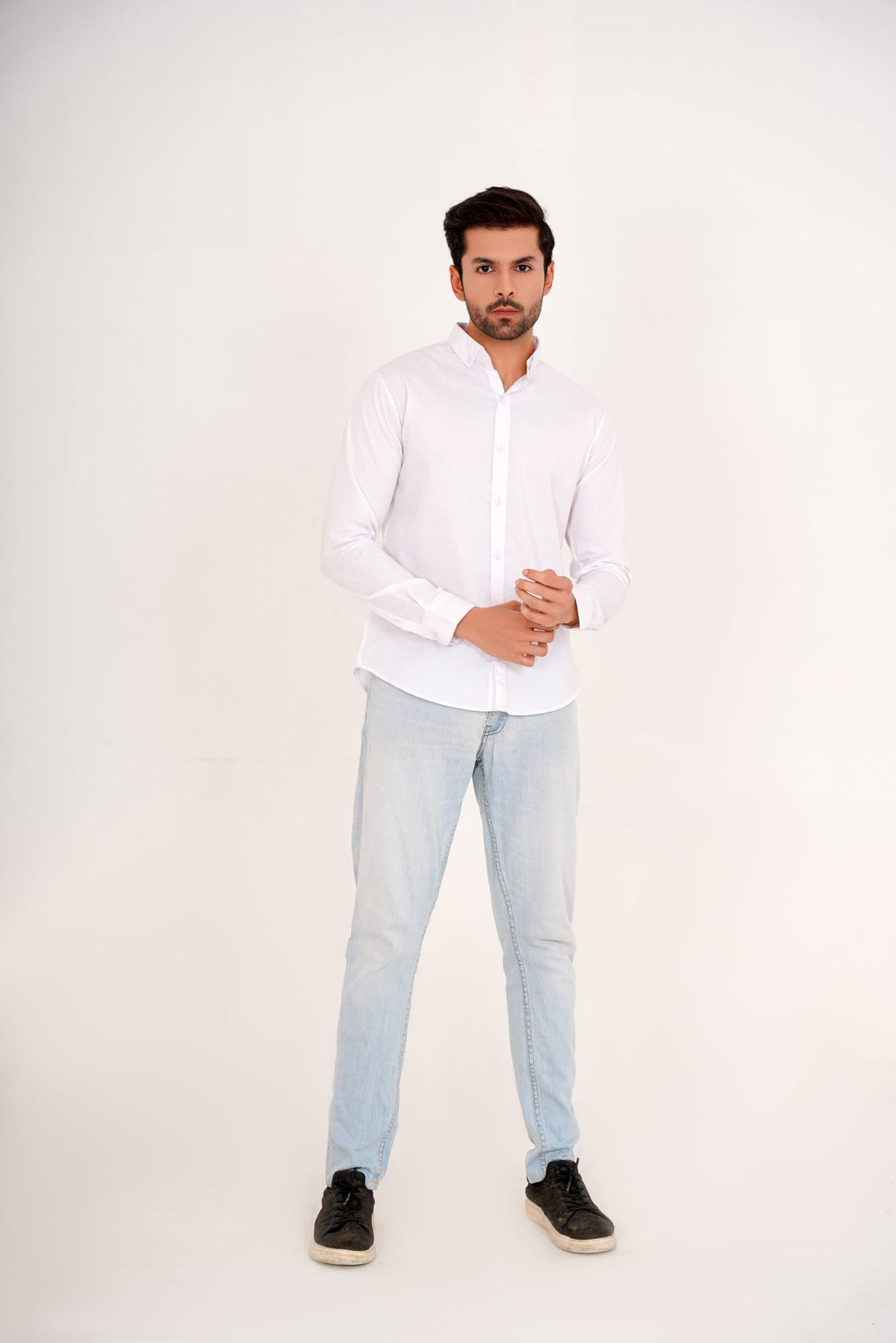 Crisp White Classic Shirt