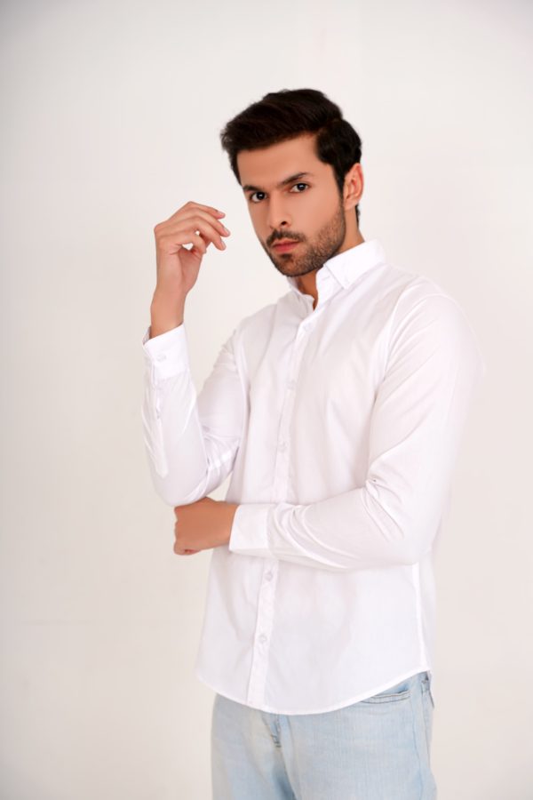 Crisp White Classic Shirt