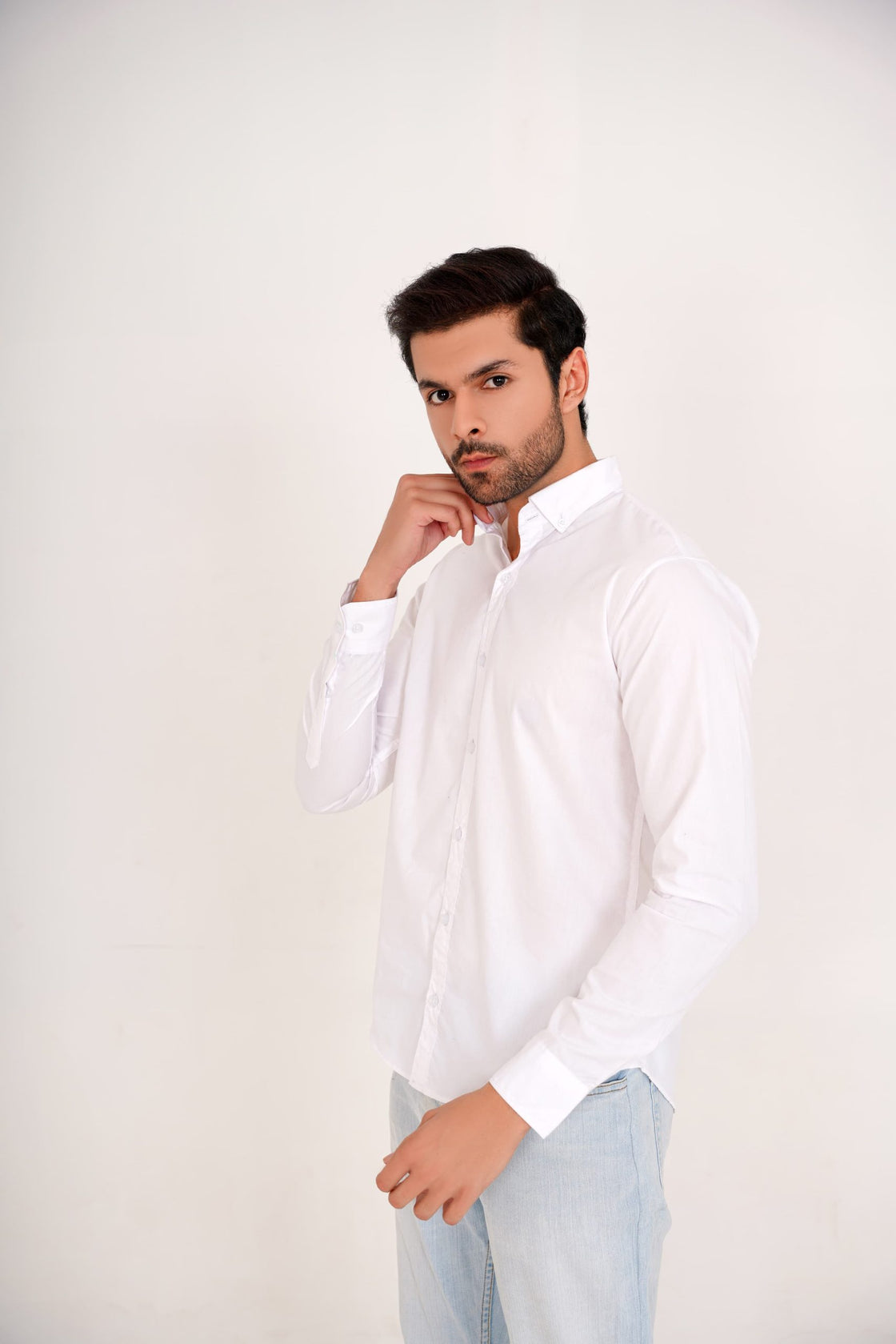 Crisp White Classic Shirt