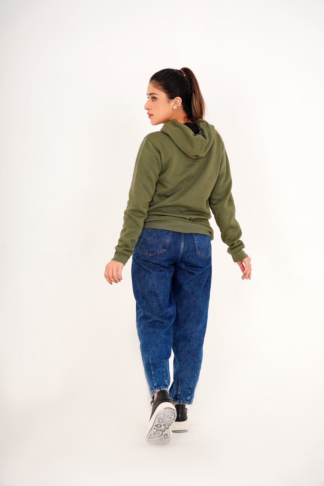 Olive Hoodie for women