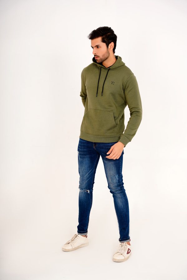 Olive Hoodie for Men