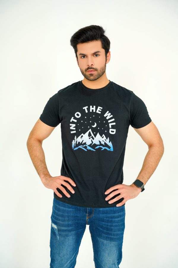 Cotton Wild Printed T-Shirt for Men