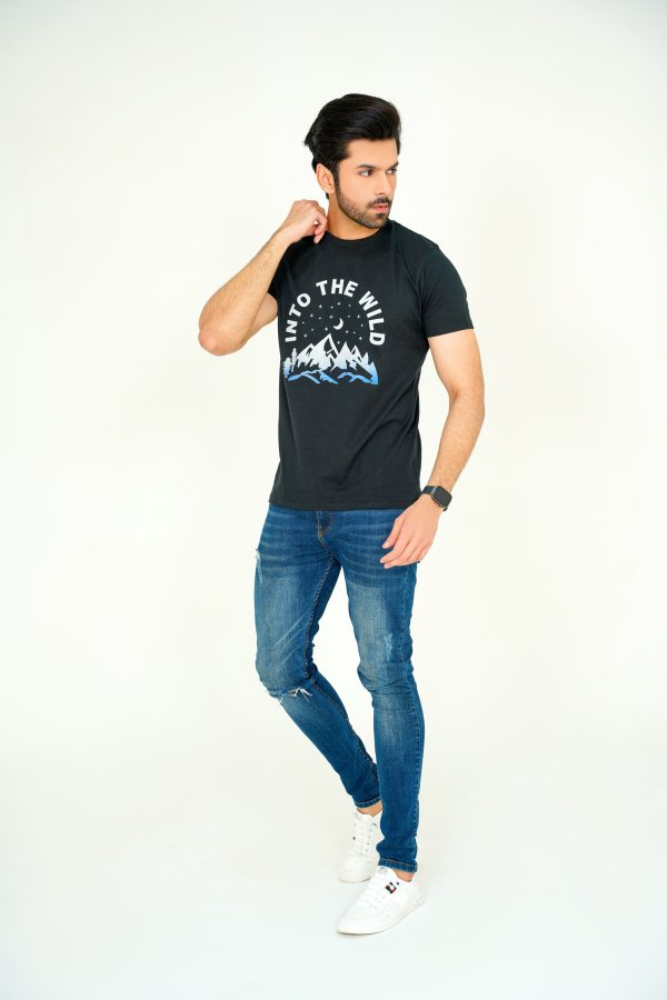 Cotton Wild Printed T-Shirt for Men